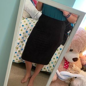 Black Pencil Skirt